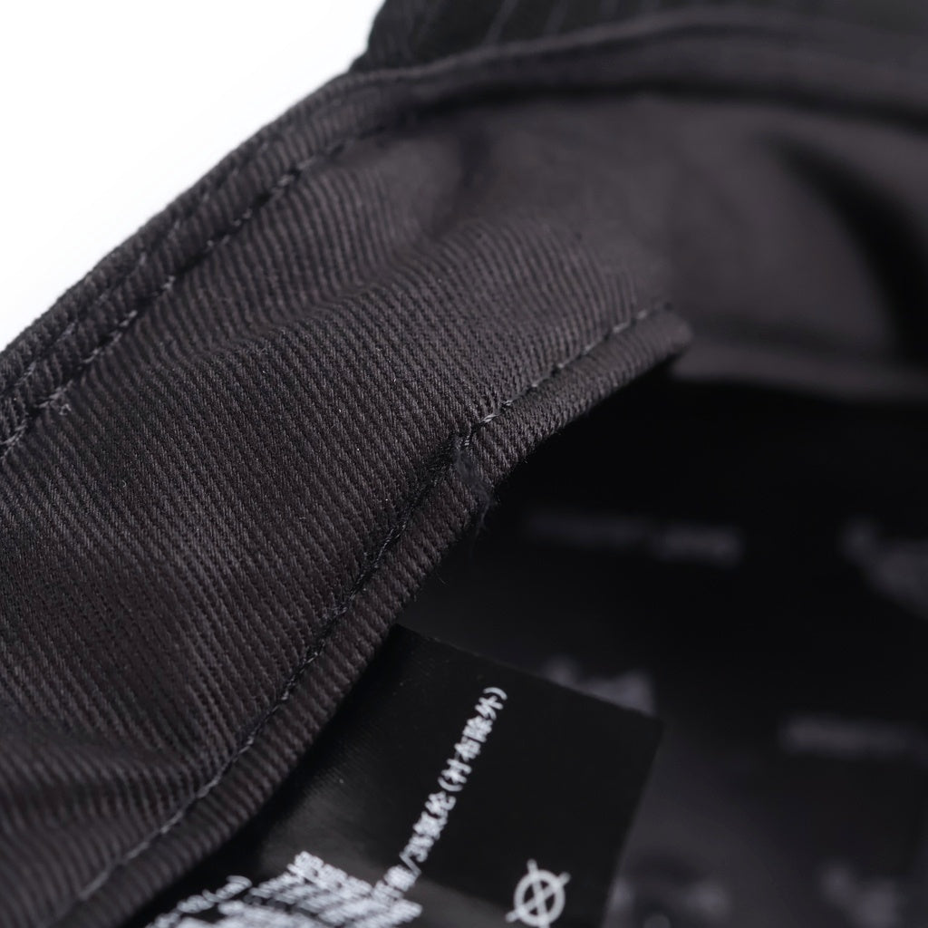 SAINT LAURENT PARIS(サンローランパリ) ×NEW ERA YSLロゴ モノグラムキャップ カサンドラ ブラック 687687 YCL361000