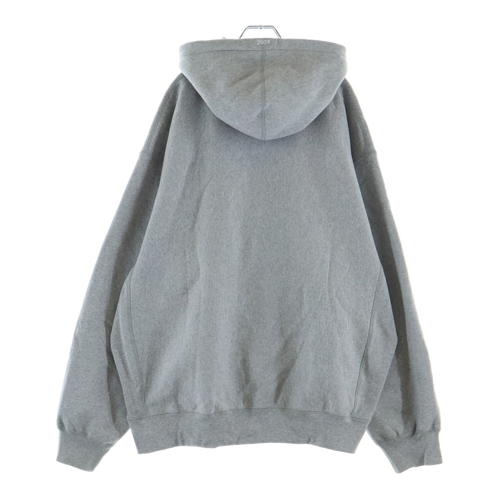 SUPREME(シュプリーム) 24AW Box Logo Hooded Sweatshirt ボックスロゴ スウェットプルオーバーパーカー フーディー グレー