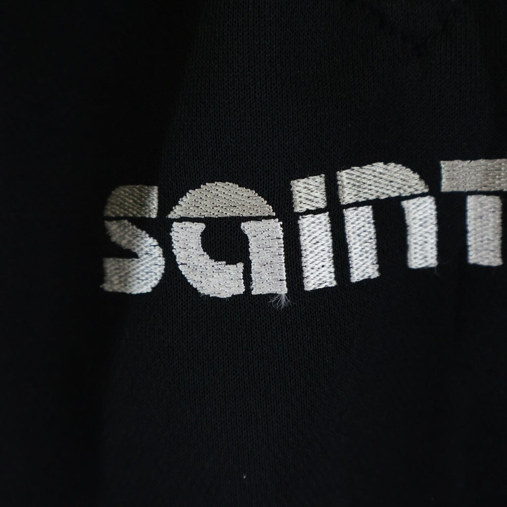 SAINT MICHAEL(セントマイケル) 24AW TRACK PANTS サイドライン トラックパンツ ブラック SM-YS1-0000-074
