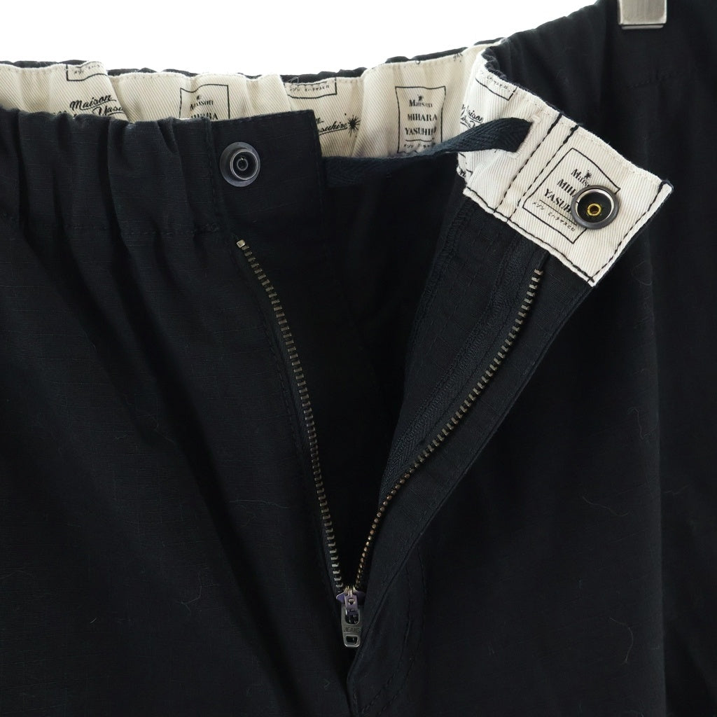 MAISON MIHARAYASUHIRO(メゾンミハラヤスヒロ) 26SS ipstop Parachute Pants リップストップ パラシュート パンツ ブラック J16PT161