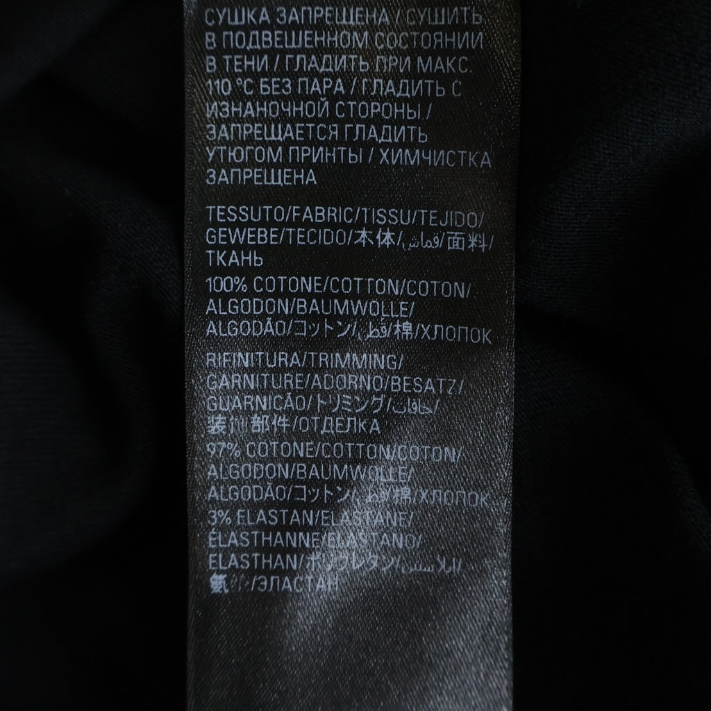 BALENCIAGA(バレンシアガ) 23AW レイヤードスポーツロゴ クルーネック半袖Tシャツカットソー ブラック 739028 TPVF2