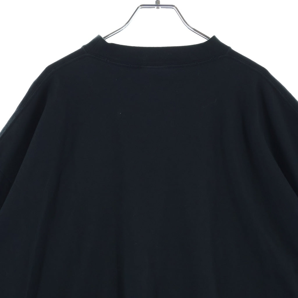 BALENCIAGA(バレンシアガ) 24SS GINZA STORE S/S TEE フロントプリント クルーネック 半袖Tシャツ ブラック 787349 TQV75