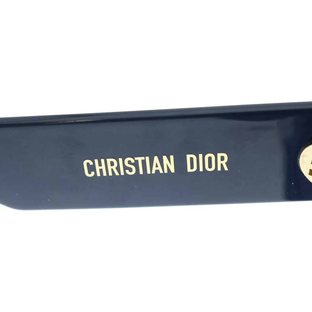 DIOR(ディオール) WILDIOR BU バタフライ テンプルロゴ サングラス アイウェア ネイビー 30BO
