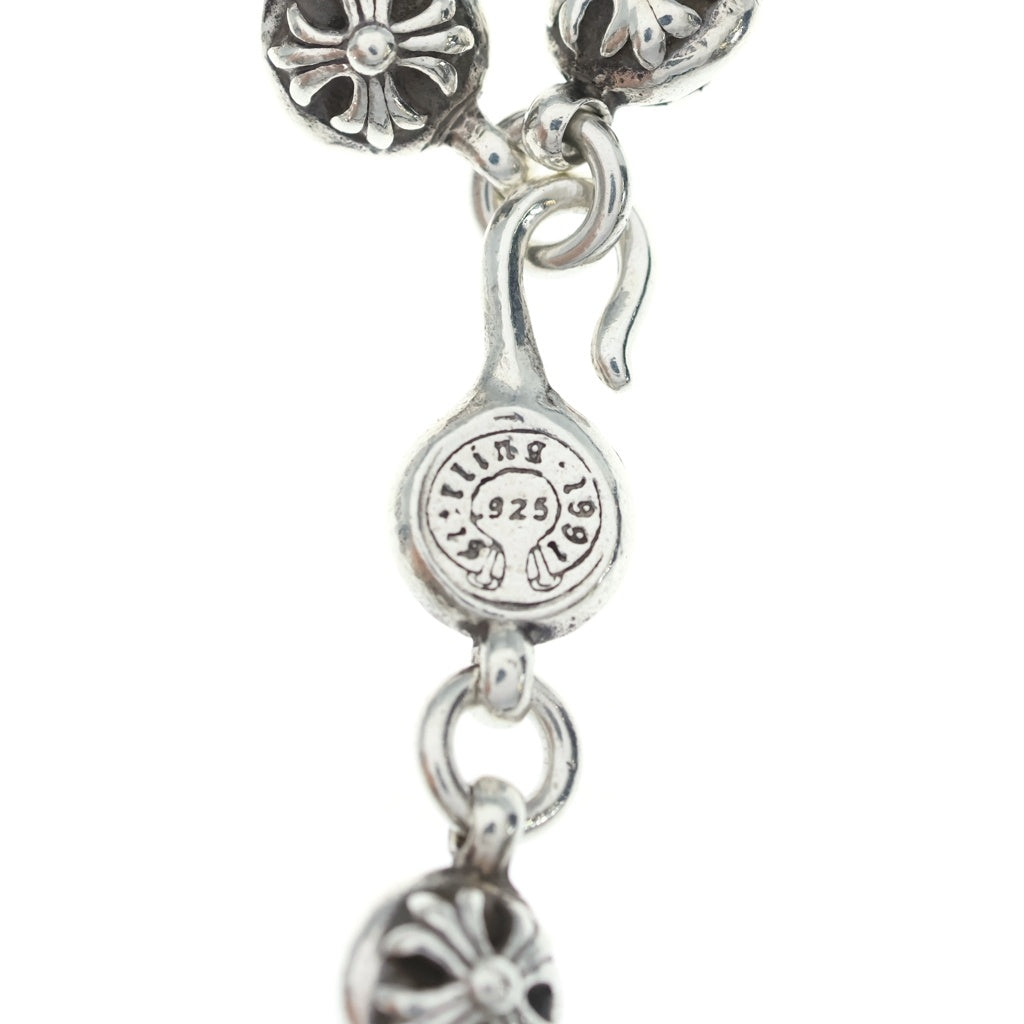 CHROME HEARTS(クロムハーツ) NO2 BALL #2クロスボールブレスレット シルバー BCA176