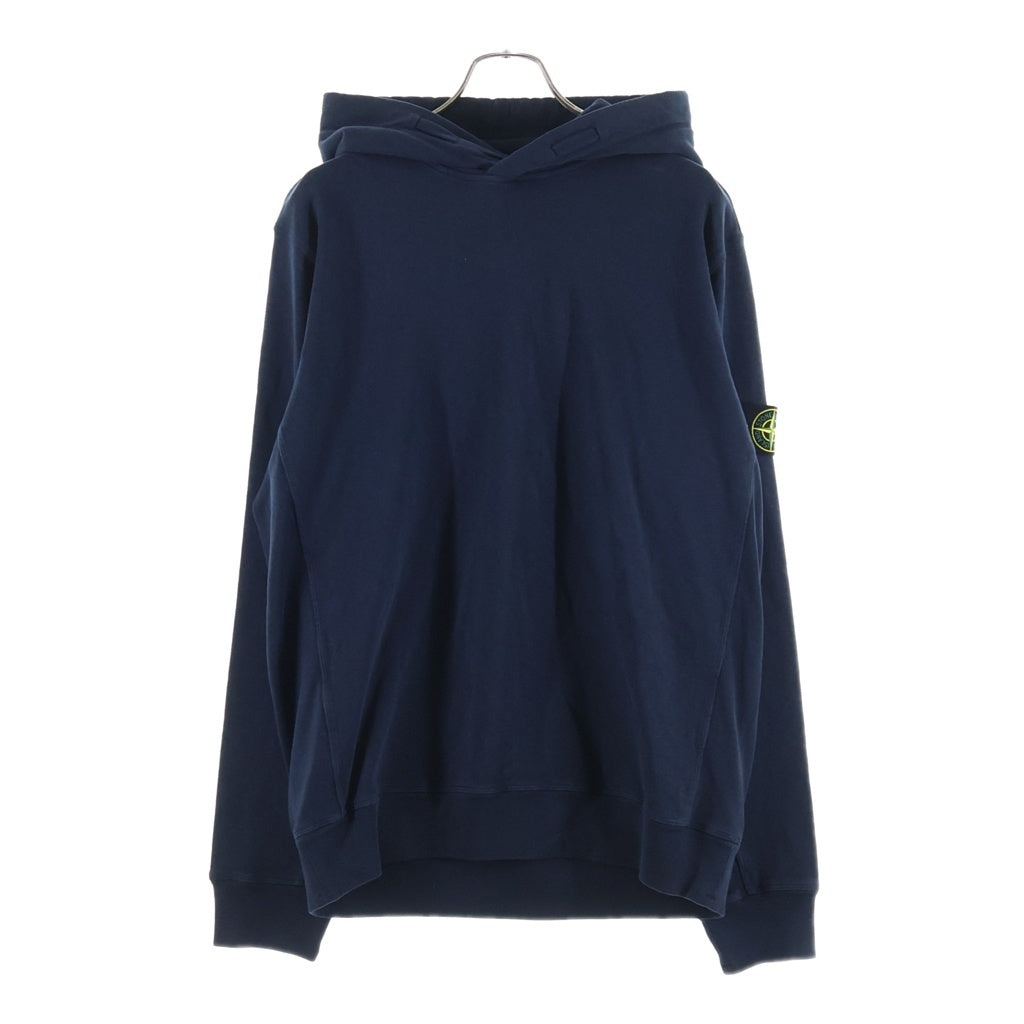 STONE ISLAND(ストーンアイランド) 袖ロゴパッチ プルオーバーパーカー フーディー ネイビー K1S156100037