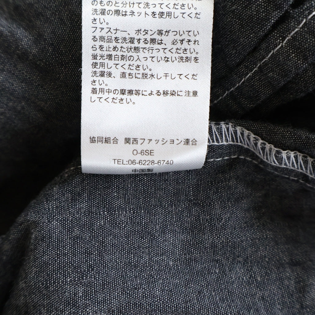 Dickies(ディッキーズ) × RHC Ron Herman ロンハーマン シャンブレー 半袖シャツ グレー 261M20RH01