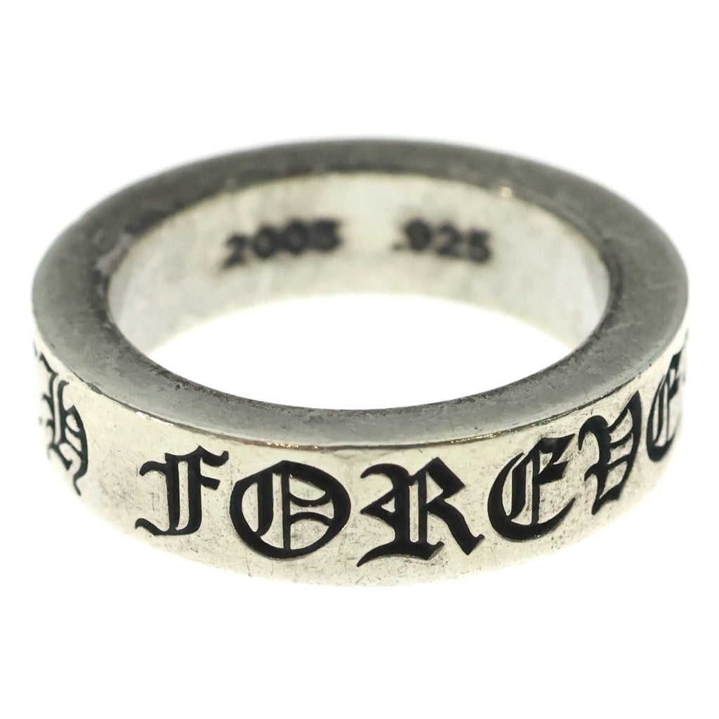 CHROME HEARTS(クロムハーツ) 6mm SPACER FOREVER 6mmスペーサーリング フォーエバーシルバーBCA337