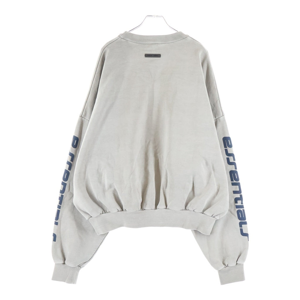 FEAR OF GOD ESSENTIALS(フィアオブゴッド エッセンシャルズ) Heavy Fleece Cropped Relaxed Sweatshirt ヘビーフリース クロップド リラックス スウェットシャツ グレー 192HO256891F