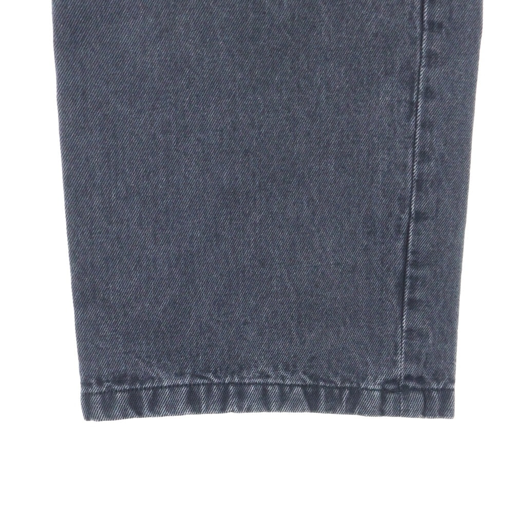 LOEWE(ロエベ) ANAGRAM BAGGY JEANS アナグラム刺繍 バギーパンツ デニムパンツ ブラック H526Y11W62