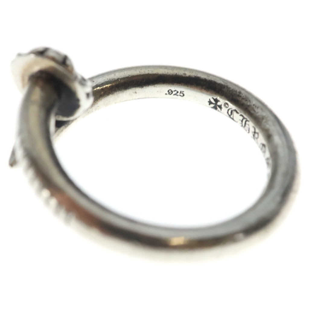CHROME HEARTS(クロムハーツ) NAIL CRSBALL ネイル クロスボール リング シルバー BCA349