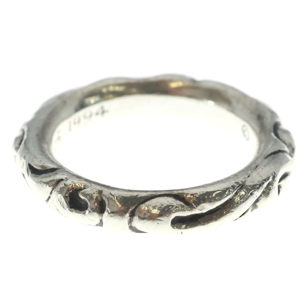 CHROME HEARTS(クロムハーツ) SCRL BAND スクロールバンド リング シルバー BCA351