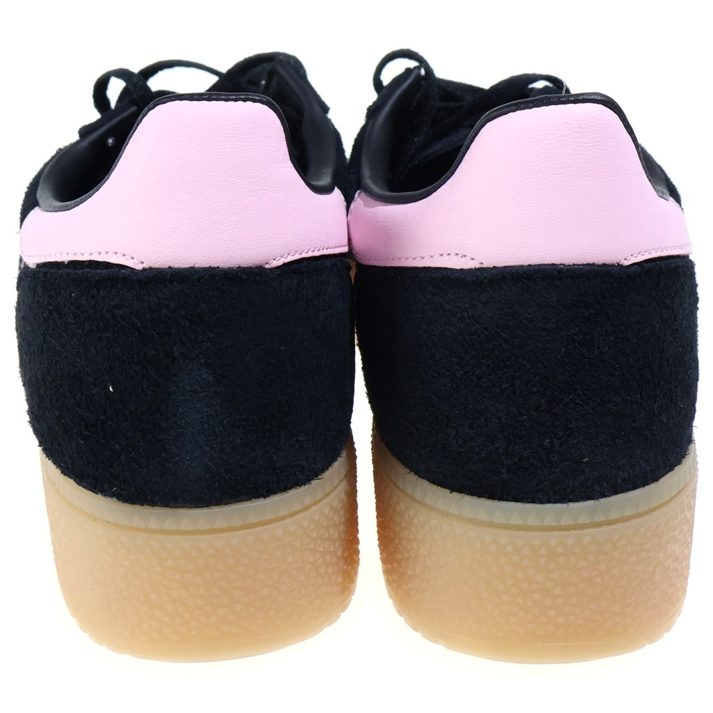adidas(アディダス) HANDBALL SPEZIAL BOLD ハンドボール スペツィアル ボールド ローカットスニーカー スウェード ブラック/ピンク IH9197