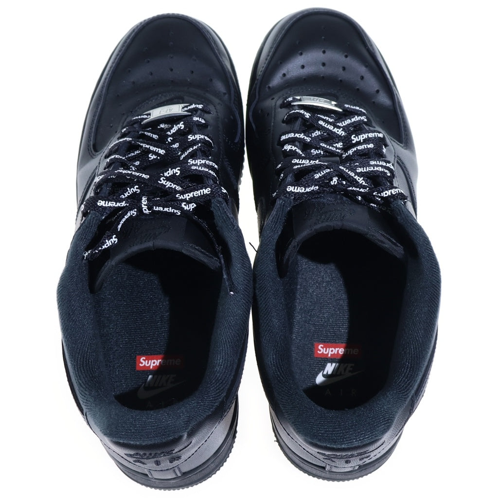 SUPREME(シュプリーム) AIR FORCE LOW シュプリーム エアフォース 1 ローカットスニーカー ブラック US8.5/26.5cm CU9225-001