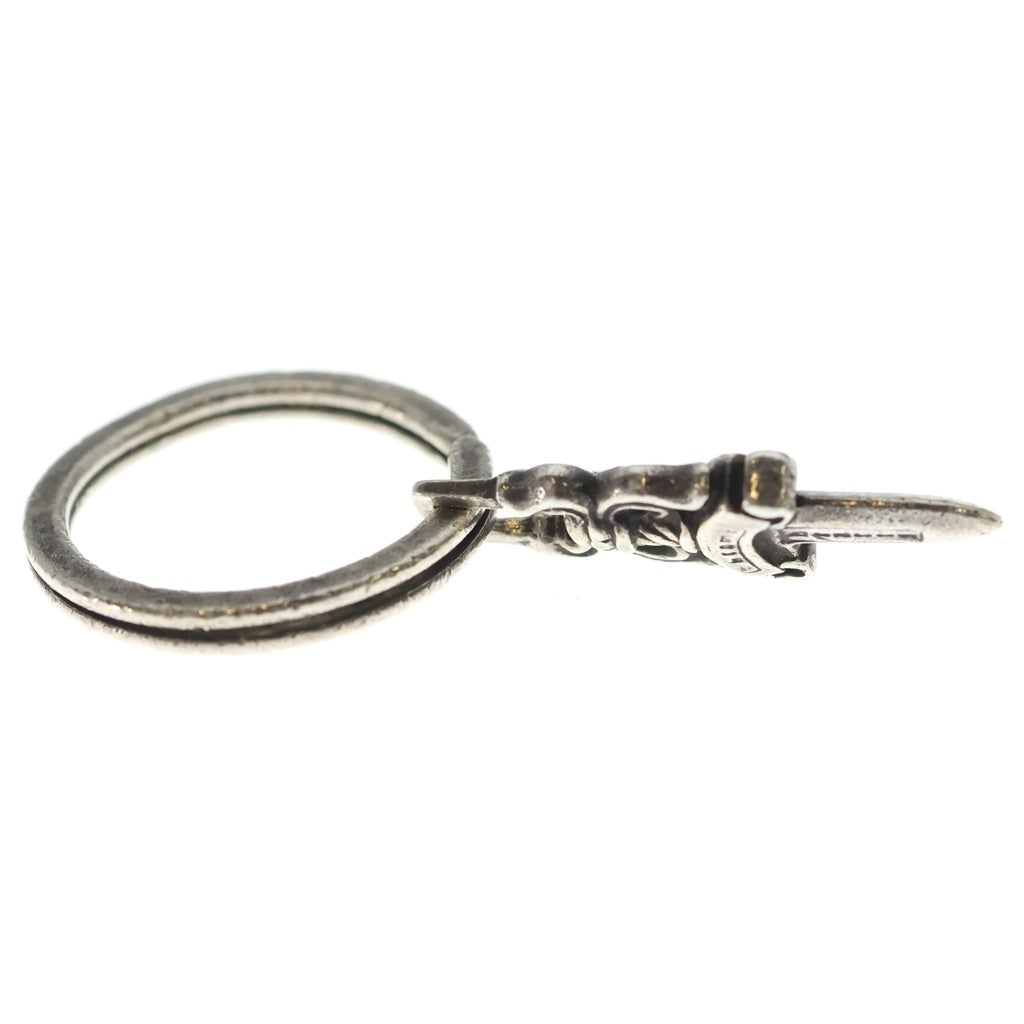 CHROME HEARTS(クロムハーツ) RNG&No5 DGGR #5ダガー キーリング シルバー