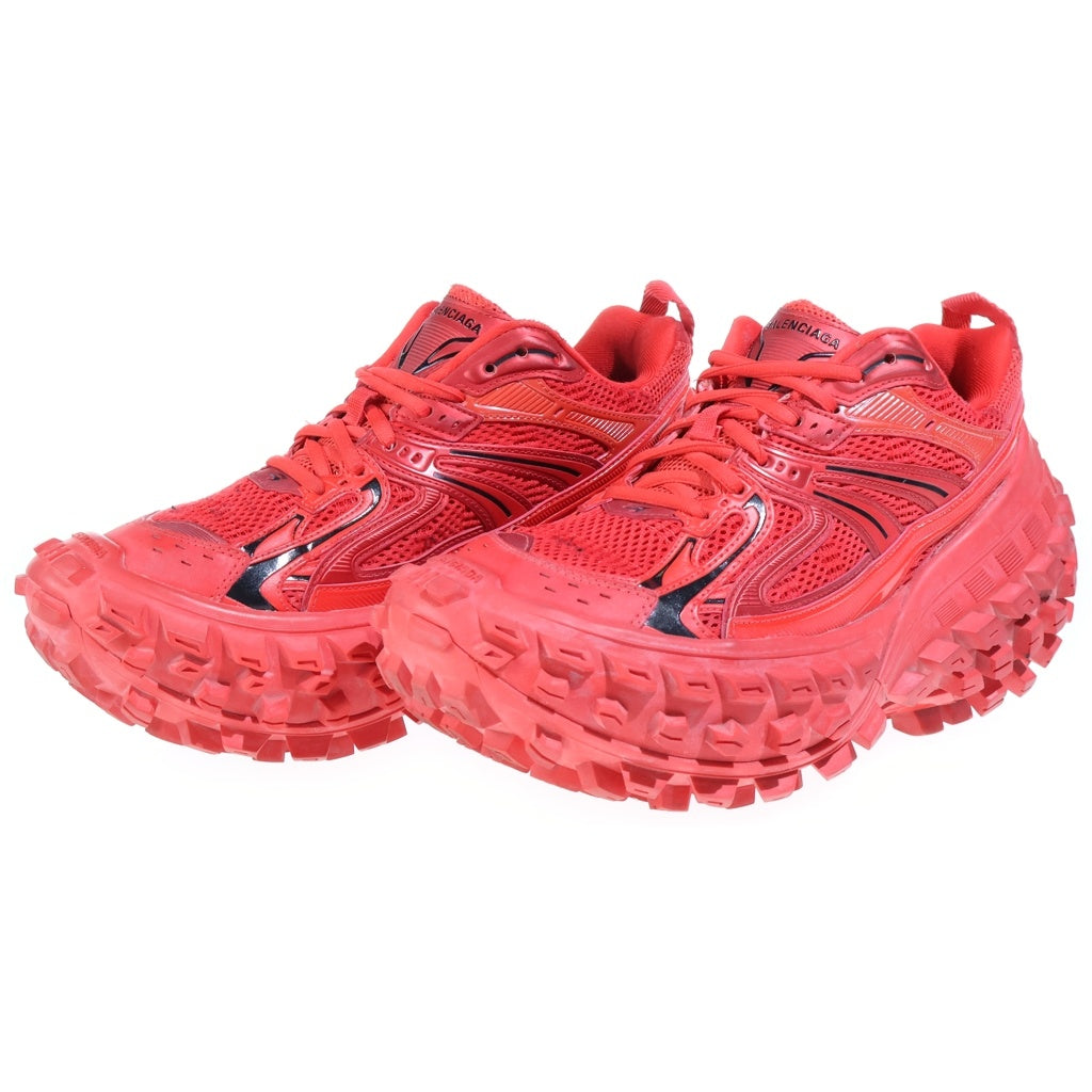 BALENCIAGA(バレンシアガ) DEFENDER BOUNCER SNEAKER ディフェンダー バウンサー チャンキーソール ローカットスニーカー レッド 685613