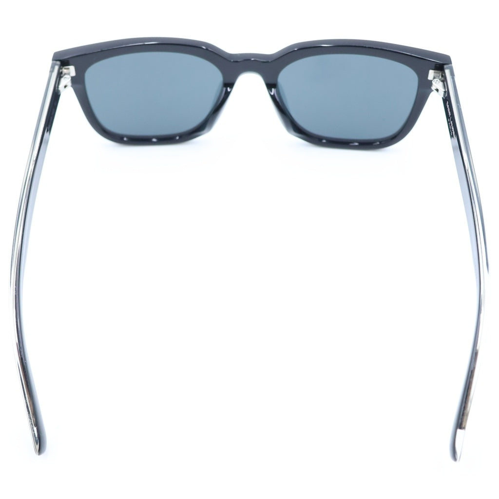 SAINT LAURENT PARIS(サンローランパリ) ウェリントン サングラス テンプルロゴ アイウェア ブラックレンズ ブラック SL711/K 001