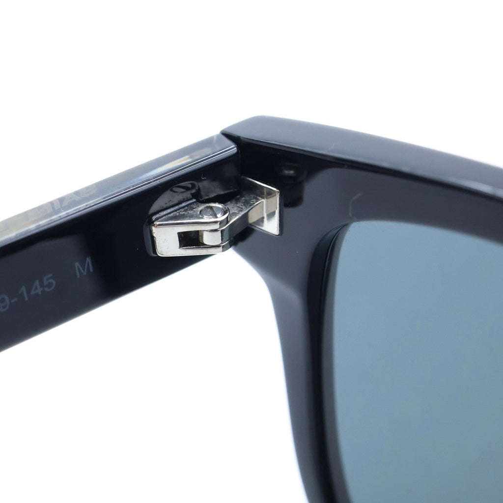 SAINT LAURENT PARIS(サンローランパリ) ウェリントン サングラス テンプルロゴ アイウェア ブラックレンズ ブラック SL711/K 001