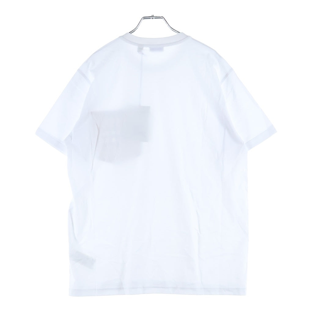 BURBERRY(バーバリー) ノバチェック ポケット クルーネック半袖Tシャツ ショートスリーブカットソー ホワイト 8103971