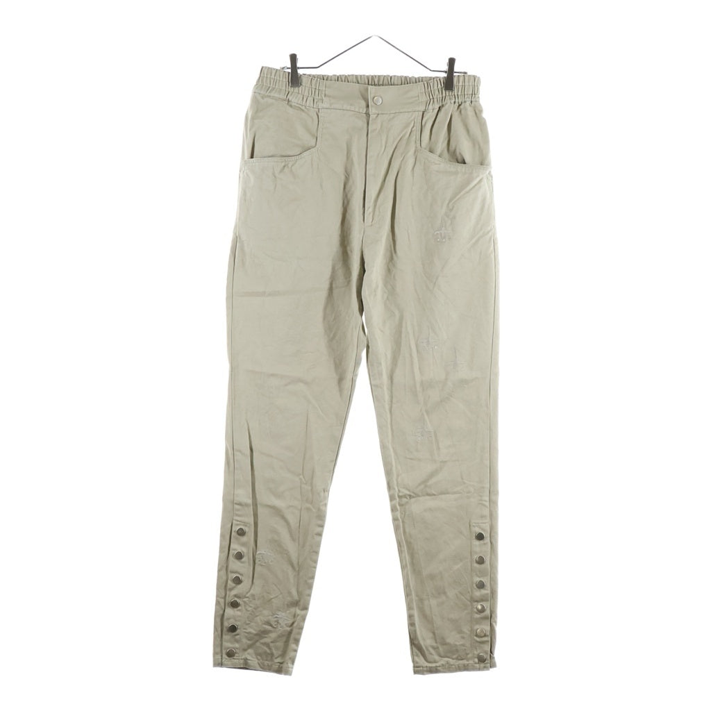 cvtvlist(カタリスト) Embroidery Chino Pants エンブロイダリー チノパンツ ベージュ 2301010403