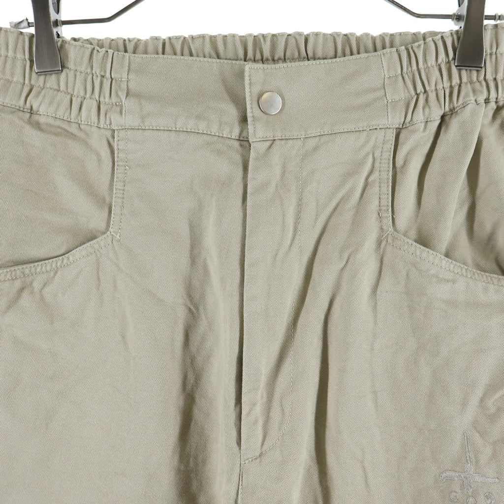 cvtvlist(カタリスト) Embroidery Chino Pants エンブロイダリー チノパンツ ベージュ 2301010403