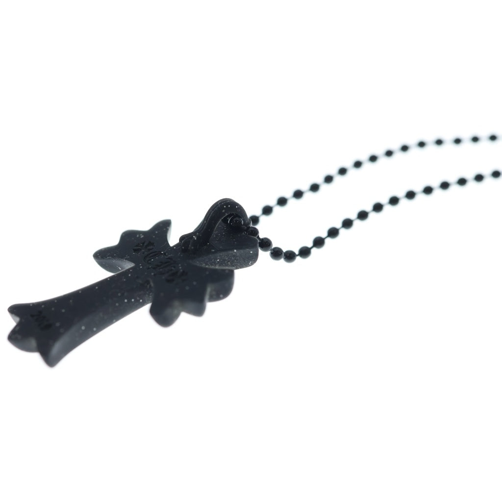 CHROME HEARTS(クロムハーツ) RUBBER CH CRS SML スモールCHクロス ラバーネックレス シリコン ブラック BCA306