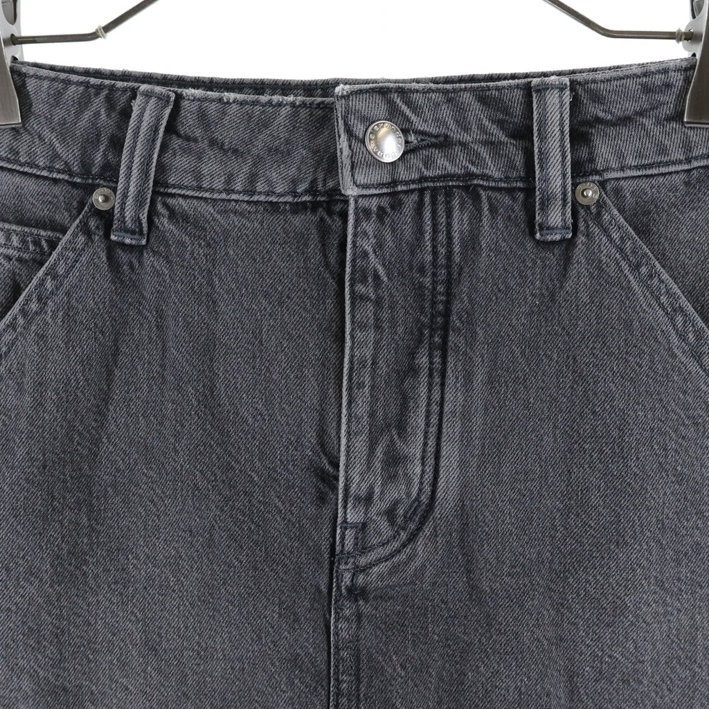 ALEXANDER WANG(アレキサンダーワン) カーペンター デニム ミニ スコート グレー レディース 4DC1265108