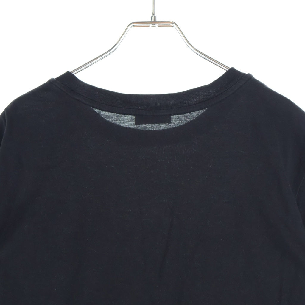 MONCLER(モンクレール) 23AW SS T-SHIRT ロゴプリント クルーネック 半袖Tシャツ カットソー ブラック I20918C00016