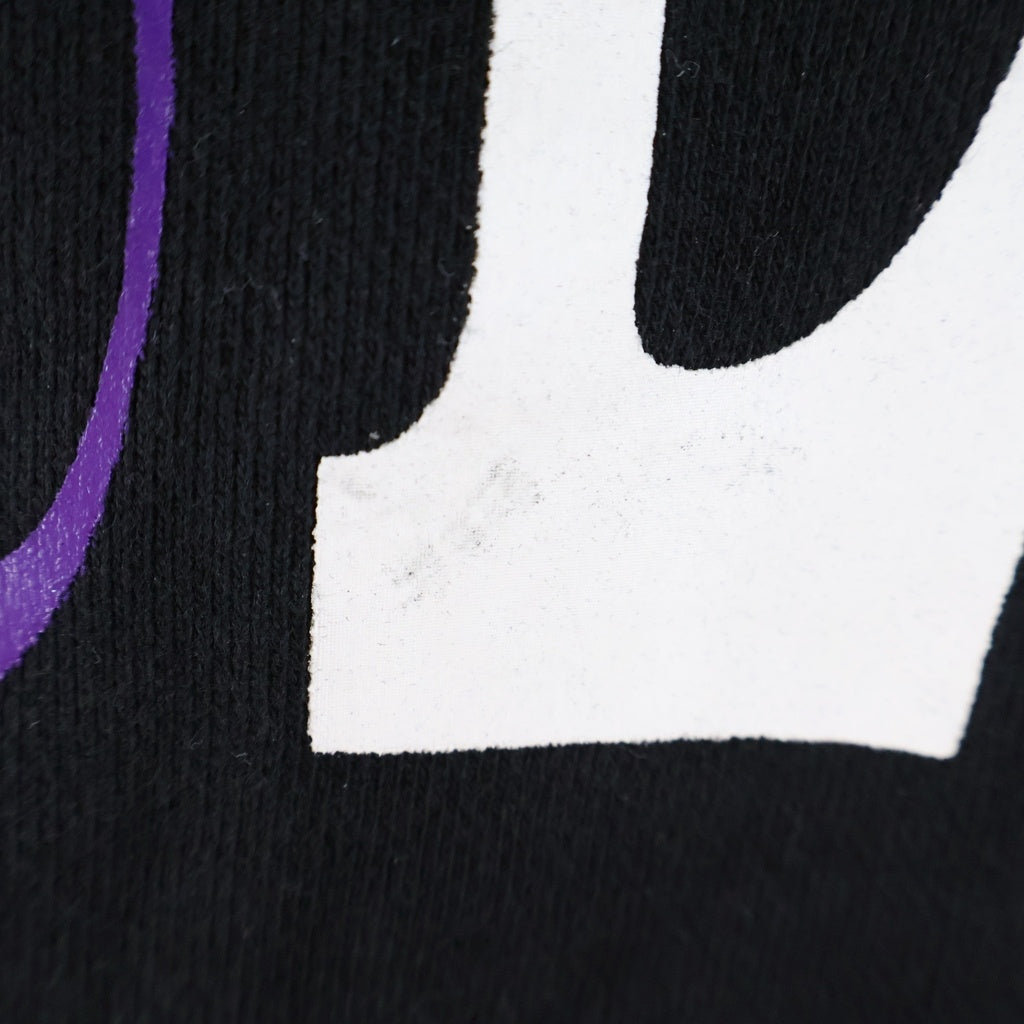 Palm Angels(パームエンジェルス) ×VLONE Pullover Hooded 袖プリント パーカー ブラック