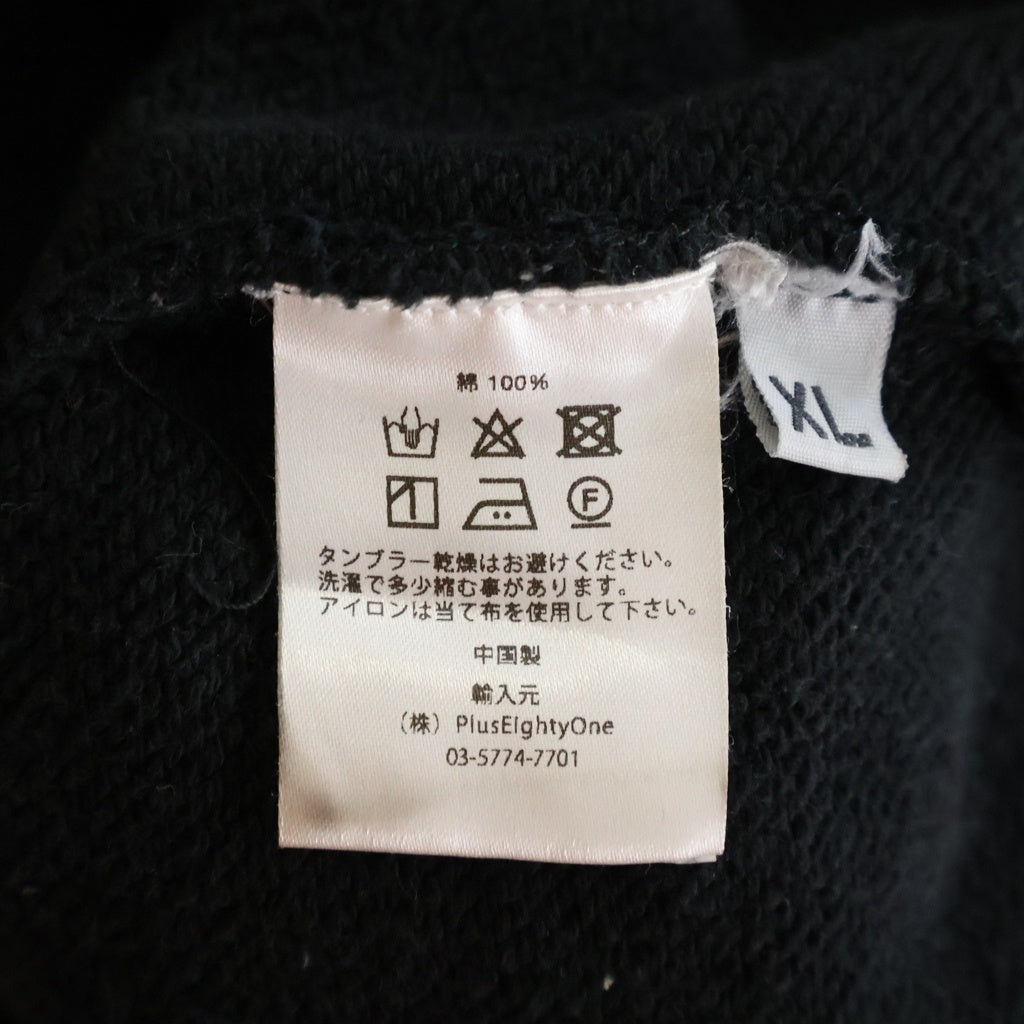 Palm Angels(パームエンジェルス) ×VLONE Pullover Hooded 袖プリント パーカー ブラック