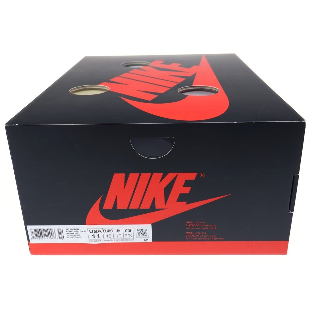NIKE(ナイキ) V.A.A. AIR JORDAN 1 RETRO HIGH OG ALASKA ヴァージルアブローアーカイブ エアジョーダン1 レトロ アラスカ ハイカットスニーカー US11/29cm AA3834-100