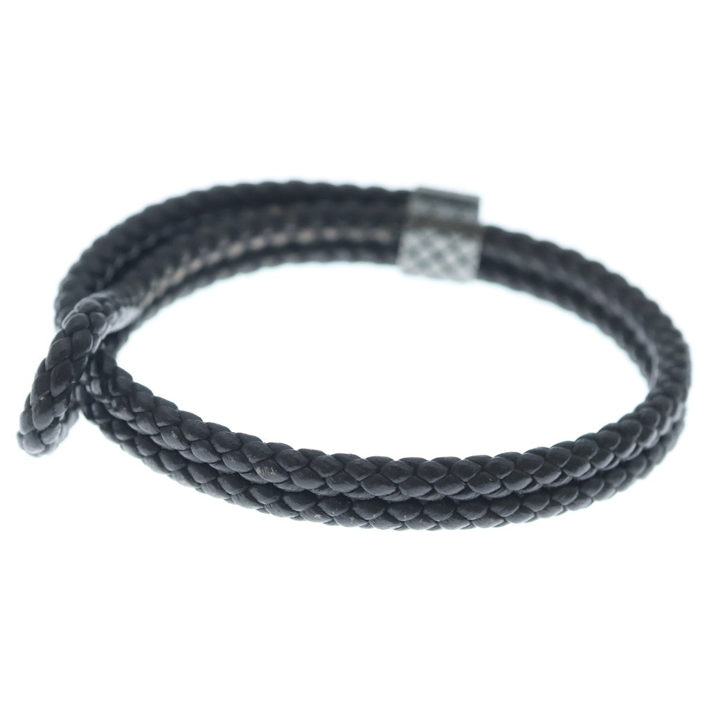 BOTTEGA VENETA(ボッテガヴェネタ) イントレチャート ブレスレット ナッパ レザー ブラウン