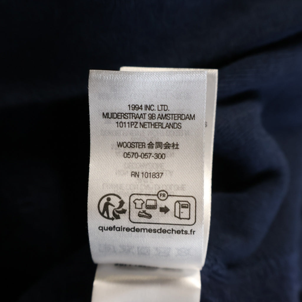 SUPREME(シュプリーム) Box Logo Hooded Sweat ボックスロゴ フーデッドスウェット ロゴ刺繍 プルオーバーパーカー ネイビー