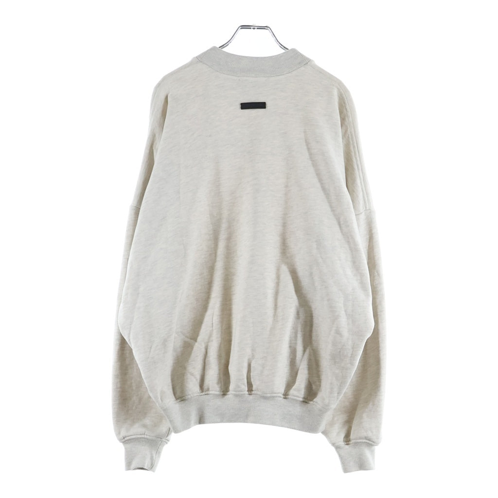 FEAR OF GOD ESSENTIALS(フィアオブゴッド エッセンシャルズ) 23SS ETERNAL エターナル クルーネック 長袖スウェット トレーナー アイボリー