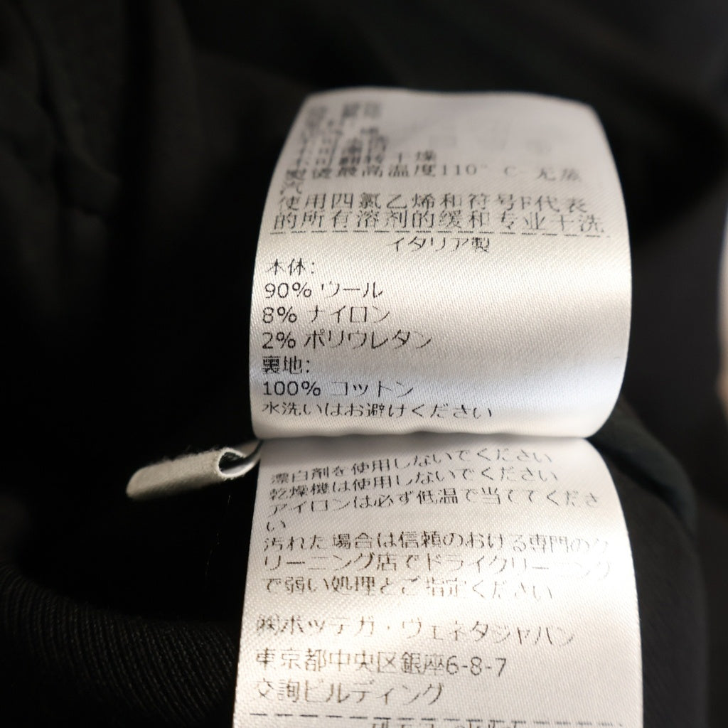 BOTTEGA VENETA(ボッテガヴェネタ) DOUBLE CAVALRY JACKET ショート丈トラッカージャケット ブラック レディース 660588 V0IV0