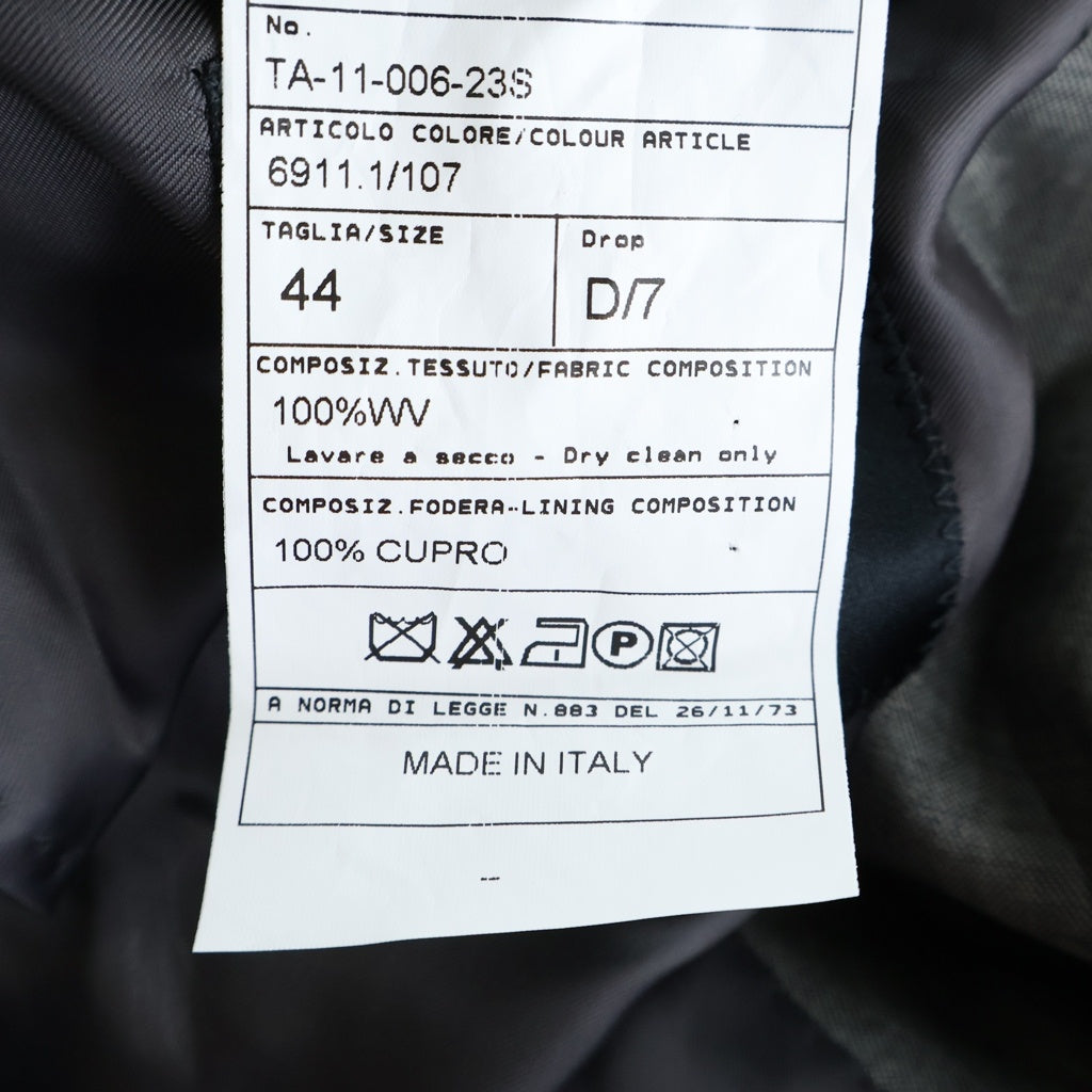 NO BRAND(ノーブランド) TITO ALLEGRETTO ティトアレグレット ダブルブレスト セットアップスーツ ジャケット スラックスパンツ グレー