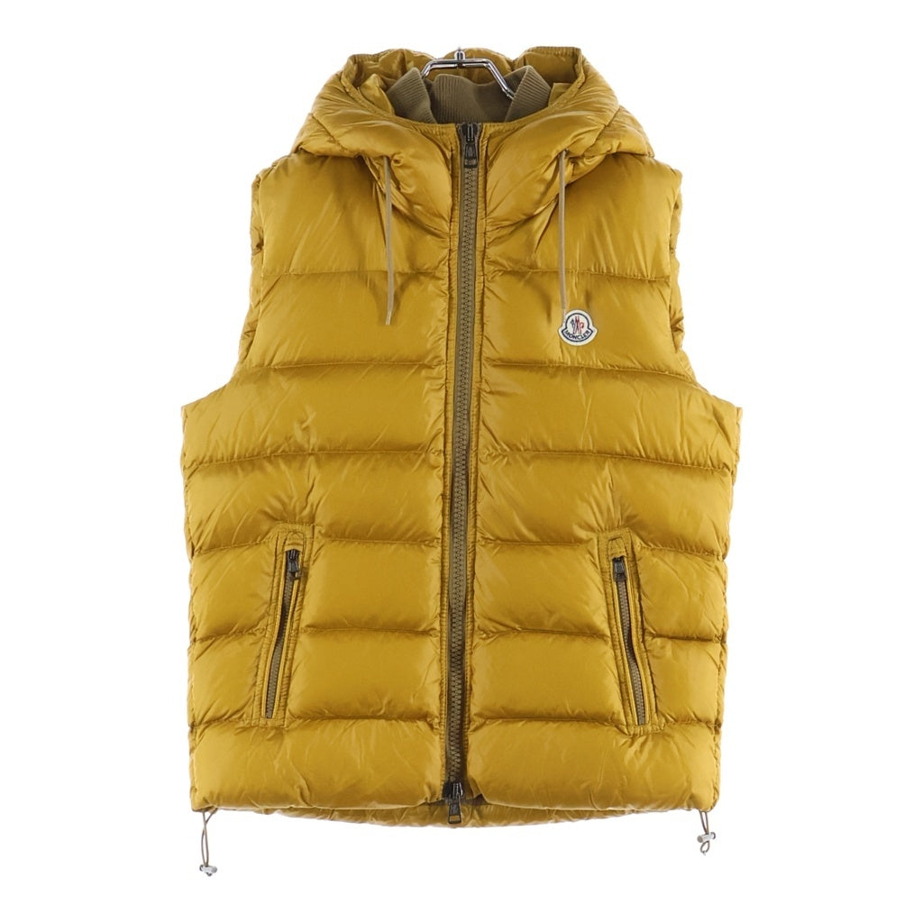 MONCLER(モンクレール) BARTHOLOME バルトロメ フーディダウンベスト マスタードイエロー 220914336305