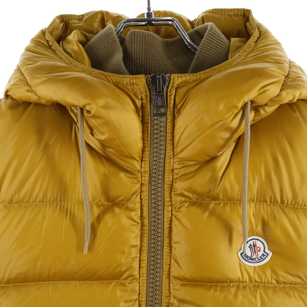 MONCLER(モンクレール) BARTHOLOME バルトロメ フーディダウンベスト マスタードイエロー 220914336305