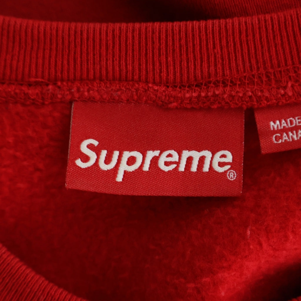 SUPREME(シュプリーム) 16AW S Logo Crewneck Sweatshirt Sロゴ クルーネックスウェット トレーナー レッド