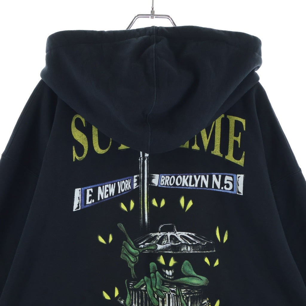 SUPREME(シュプリーム) ×DSNY Zip Up Hooded Sweatshirt ジップアップ パーカー フーディー ブラック