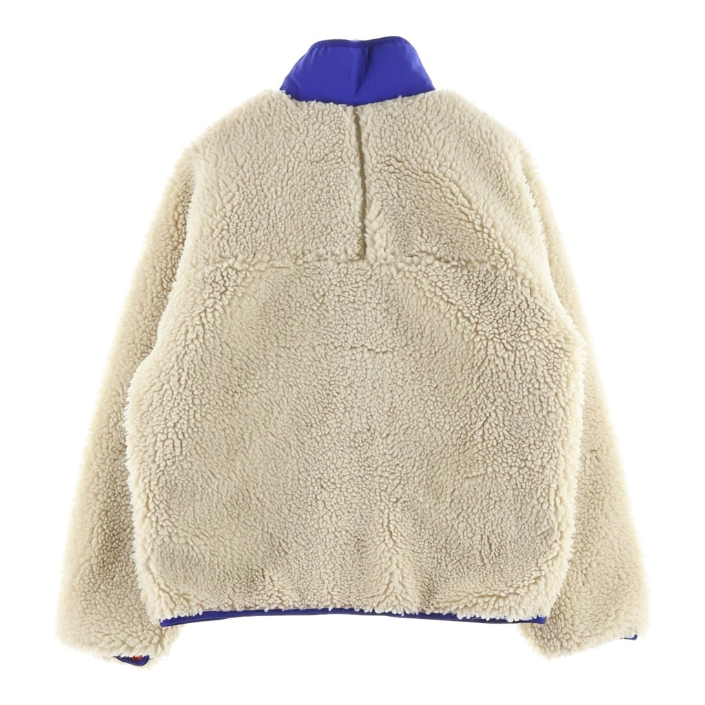 PATAGONIA(パタゴニア) 25AW Classic Retro-X クラシック レトロ X フリース ボアジャケット ジップアップブルゾン アイボリー 23075