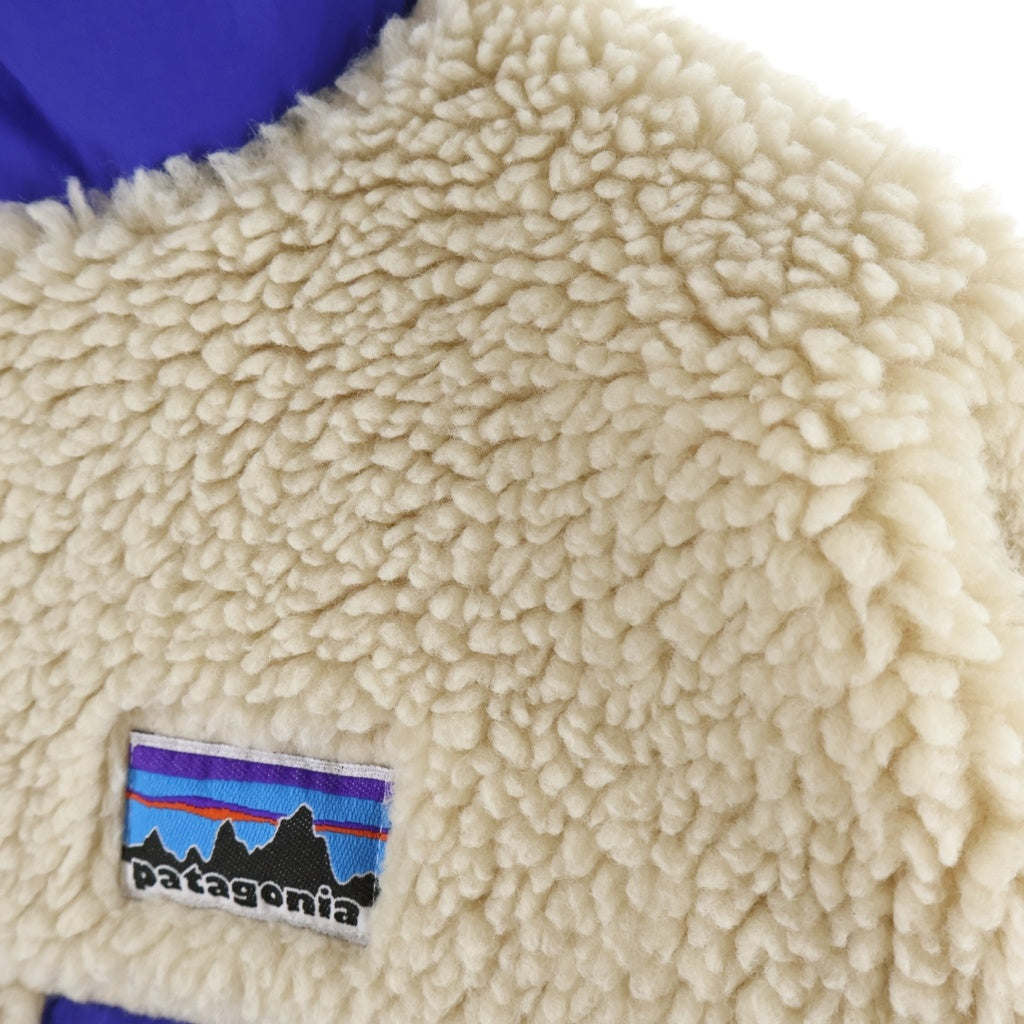 PATAGONIA(パタゴニア) 25AW Classic Retro-X クラシック レトロ X フリース ボアジャケット ジップアップブルゾン アイボリー 23075