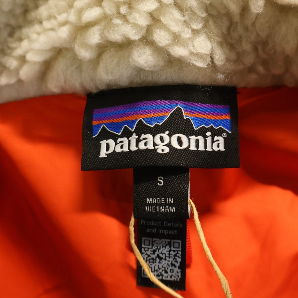 PATAGONIA(パタゴニア) 25AW Classic Retro-X クラシック レトロ X フリース ボアジャケット ジップアップブルゾン アイボリー 23075