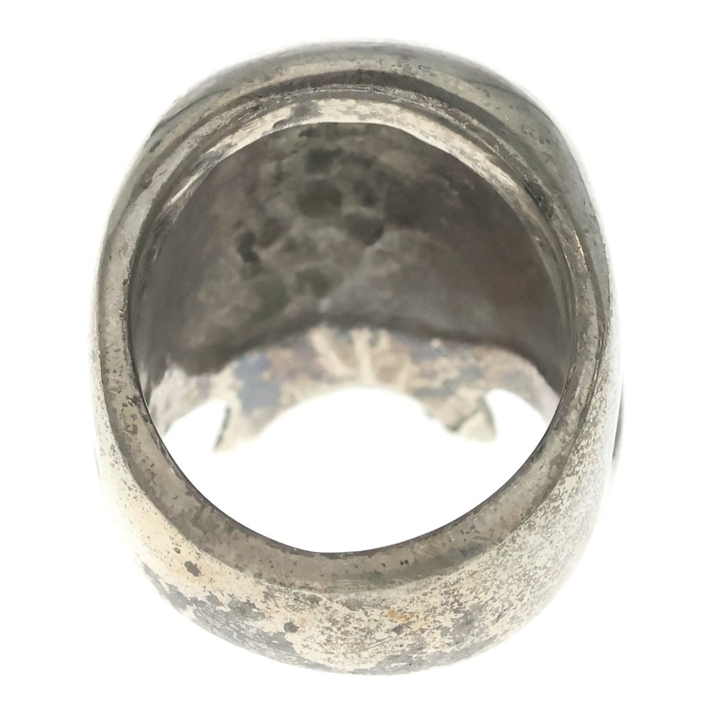 CRAZY PIG(クレイジーピッグ) CUTAWAY SKULL RING カットアウェイ スカル リング シルバー