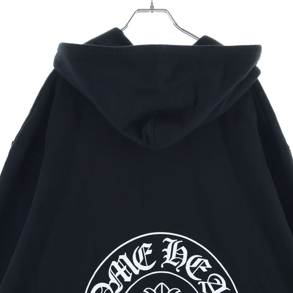CHROME HEARTS(クロムハーツ) SWTSHRT HD ZIP ソウル限定バックホースシュープリントジップパーカー