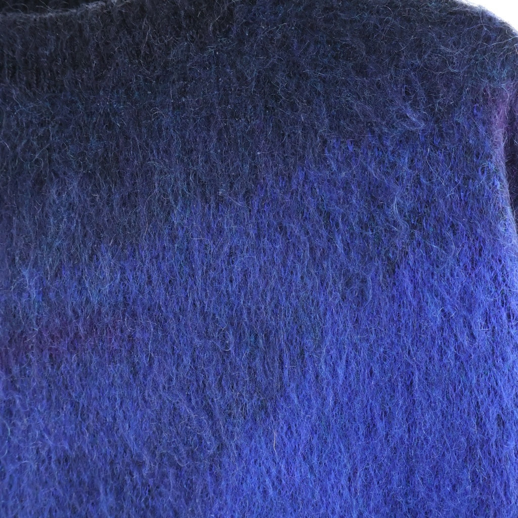 Stein(シュタイン) OVERSIZED GRADATION MOHAIR LS モヘア 長袖ニット セーター ブルー st.698