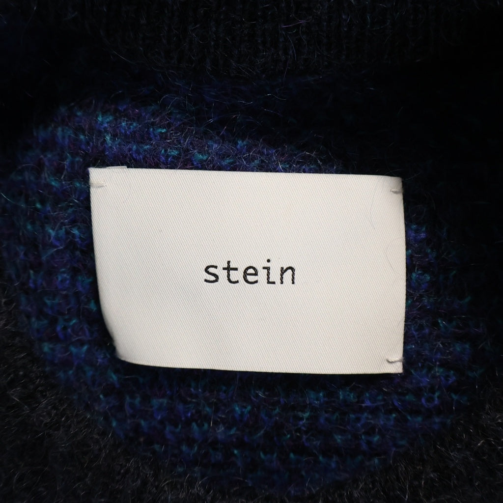 Stein(シュタイン) OVERSIZED GRADATION MOHAIR LS モヘア 長袖ニット セーター ブルー st.698