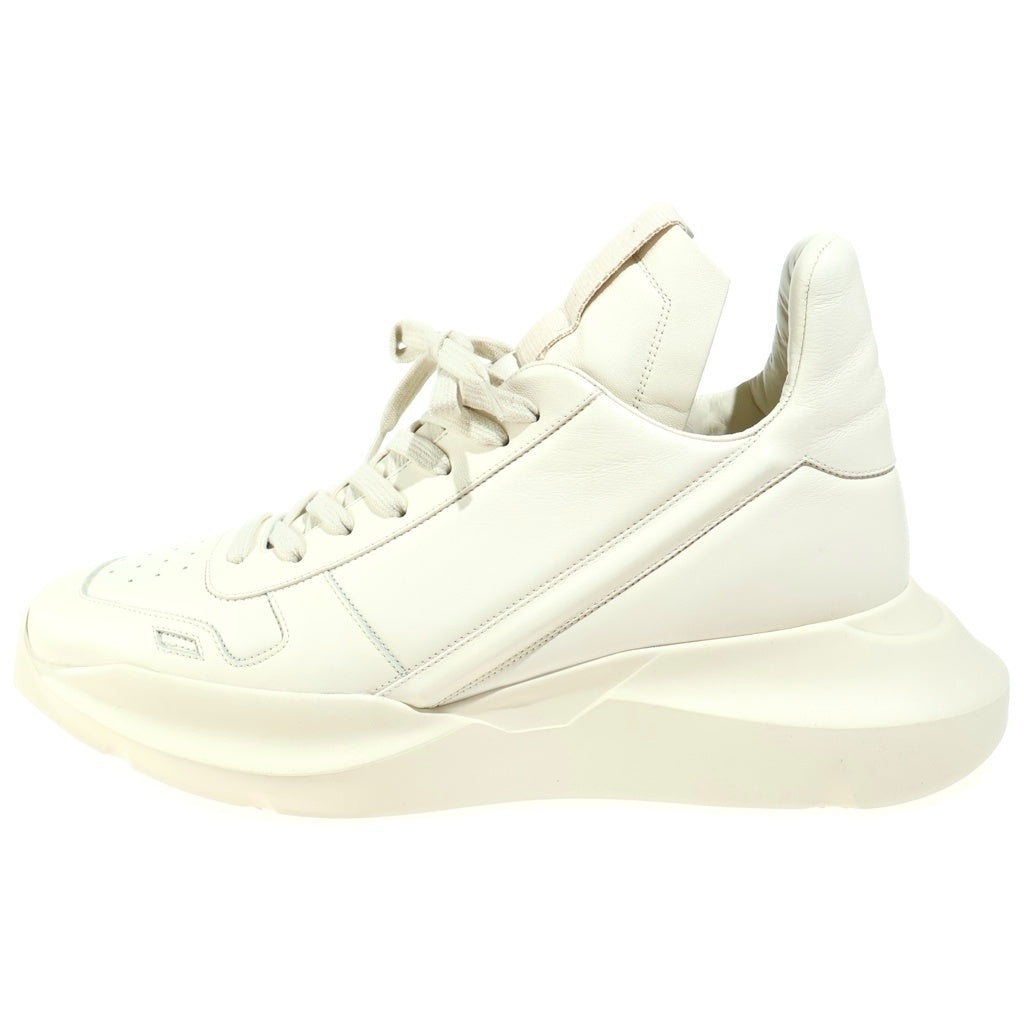 Rick Owens(リックオウエンス) GETH RUNNER ゲスランナー ローカットスニーカー アイボリー 01B1814