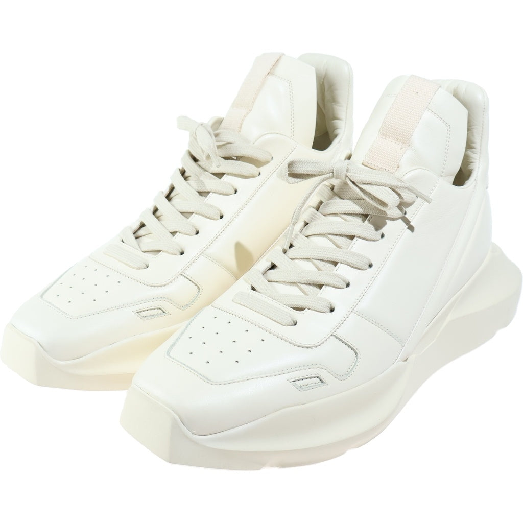 Rick Owens(リックオウエンス) GETH RUNNER ゲスランナー ローカットスニーカー アイボリー 01B1814