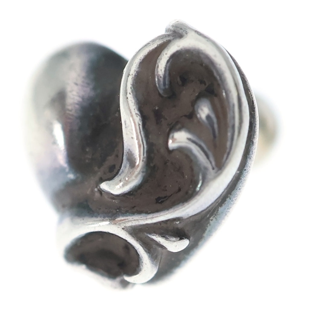 CHROME HEARTS(クロムハーツ) STUD HEART ハート スタッドピアス シルバー BCA112