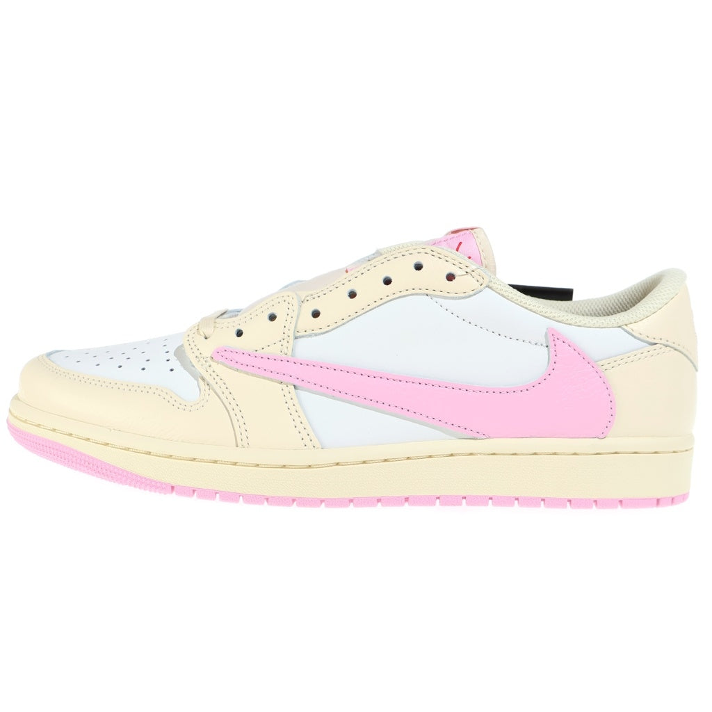NIKE(ナイキ) ×TRAVIS SCOTT AIR JORDAN 1 LOW OG SP Muslin/Shy Pink エアジョーダン1 ローカットスニーカー US11/29cm IQ7604-100